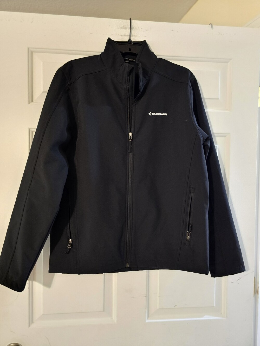 Port Authority Black Full-Zip Softshell Jacket